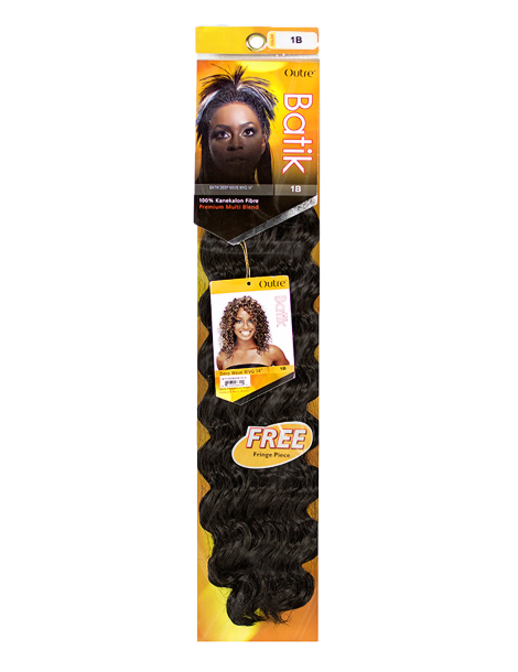 Inicio OUTRE BATIK Deep Wave Wvg cabello de fibras 100% sintéticas para trenzas 0,00