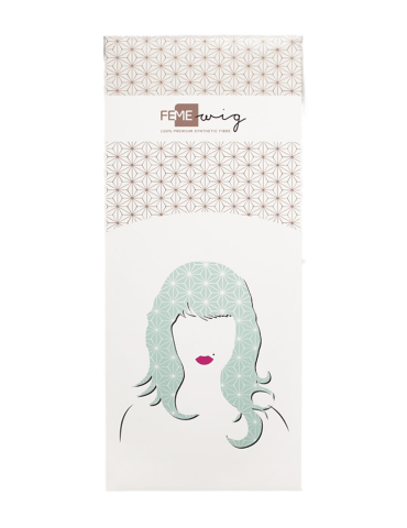 Perücken aus hitzebeständigen Fasern Perücken aus hitzebeständigen Fasern Synthetische Bouncy Blowout Perücke...