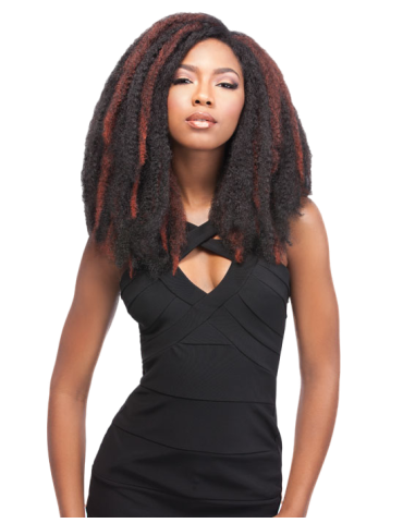 Mechas para trenzas sinteticas Mechas para trenzas sinteticas Vanilla Afro Jamaican Locks 26" Sensational Afric...