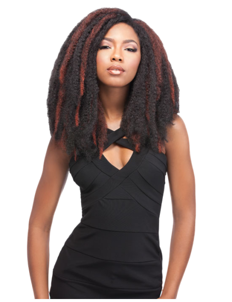 Mechas para trenzas sinteticas Mechas para trenzas sinteticas Vanilla Afro Jamaican Locks 26" Sensational Afric...