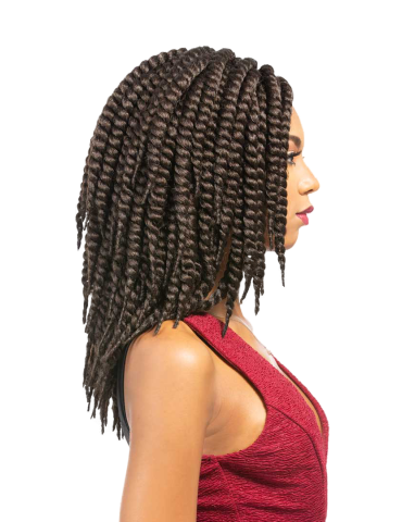 Mèches pour crochet braids synthétiques Mèches pour crochet braids synthétiques Mèches crochet braids Rumba Twist 12" Sensati...