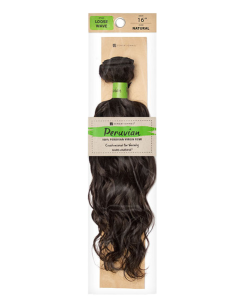 Peruanisches Haarweben Peruanisches Haarweben Peruanisches Weben 100% menschliches Haar Remi Jungfrau Loose Wave sensationell ..