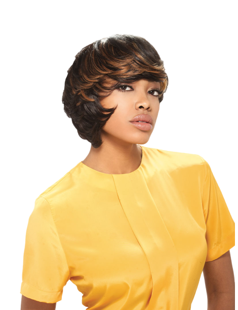 Weaving short cut human hair Weaving short cut human hair Weaving 100% human hair short cut Feather Wrap...