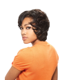 Weaving short cut human hair Weaving short cut human hair Weaving 100% human hair short cut Feather Wrap...