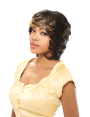 Tejido de corte corto de cabello humano Tejido de corte corto de cabello humano Tejido de corte corto de cabello humano 100% Plu