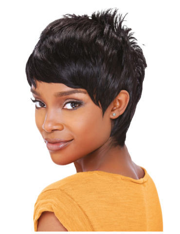 Tejido de corte corto de cabello humano Tejido de corte corto de cabello humano Tejido de corte corto 100% humano Mini bump se..