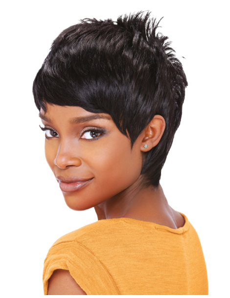 Tejido de corte corto de cabello humano Tejido de corte corto de cabello humano Tejido de corte corto 100% humano Mini bump se..