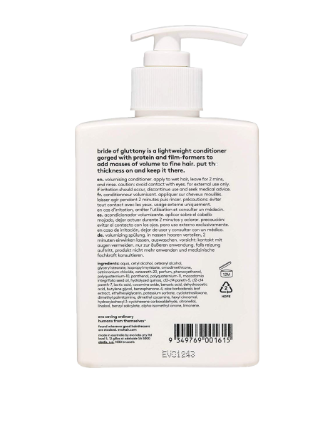 Startseite Startseite Conditioner Volumizing bride of gluttony EVO EVO 23,00 €