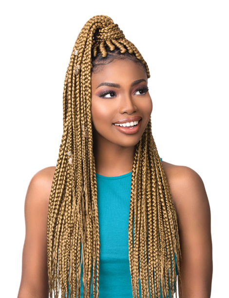 Mèches pour tresses synthétiques Mèches pour tresses synthétiques mèches pour tresses pointes effilées 3X RUWA PRE STRETCHED ...