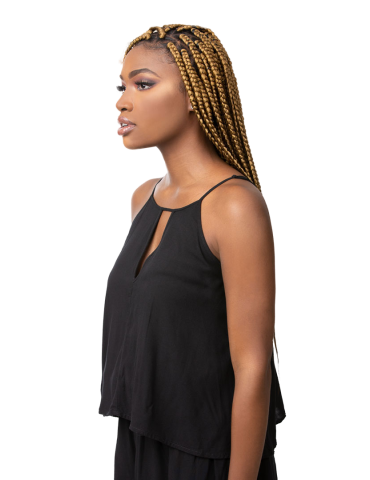 Mèches pour tresses synthétiques Mèches pour tresses synthétiques mèches pour tresses pointes effilées 3X RUWA PRE STRETCHED ...