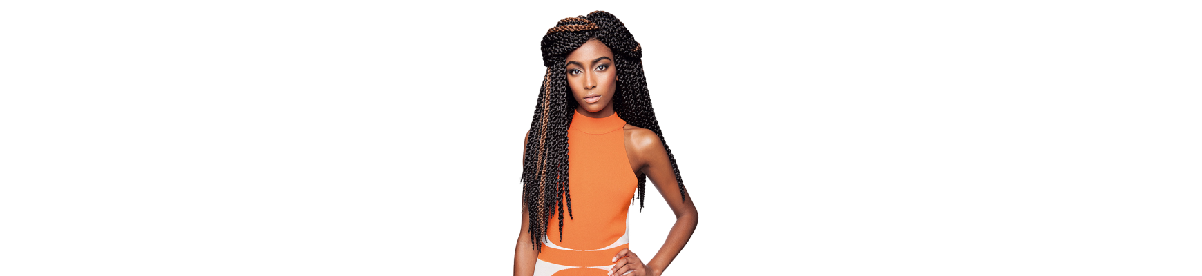 Synthetic braids crochet wicks Synthetic braids crochet wicks box braids 3d Twist Bra...