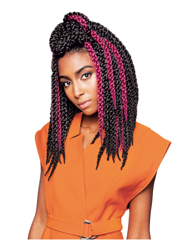 Mèches pour crochet braids synthétiques Mèches pour crochet braids synthétiques Mèches crochet braids box braids 3d Twist Bra...