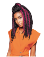 Synthetic braids crochet wicks Synthetic braids crochet wicks box braids 3d Twist Bra...
