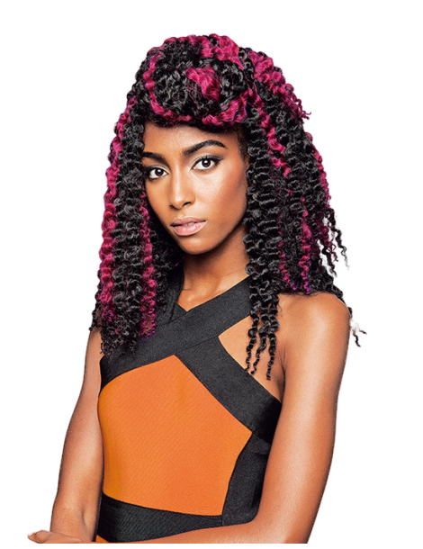 Synthetic braids crochet wicks Synthetic braids crochet wicks box braids 3d Twist Bra...