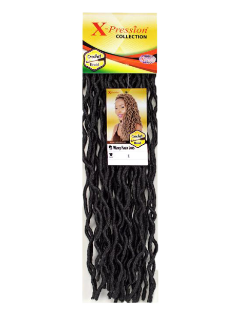 Hakenbohrer synthetische Braids Hakenbohrer synthetische Braids Hakenbohrer Braids wavy faux locs 16" x pr...