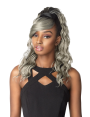 Postiches en cheveux synthétiques hi-heat Postiches en cheveux synthétiques hi-heat postiche queue de cheval avec frange brit...
