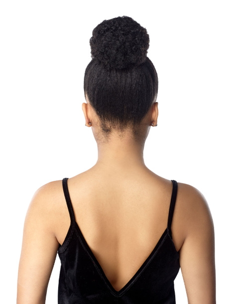 Postiches in synthetic hair hi-heat Postiches in synthetic hair hi-heat postiche ponytail afro puff small ...