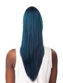 Postizos de pelo sintetico de alta temperatura Postizos de pelo sintetico de alta temperatura coleta lisa 24" pulgadas...