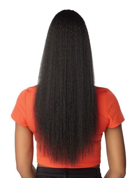 Inicio Inicio postizo coleta lisa con volumen 24" pulgadas perm yaki instant pony sensacional INSTANT...