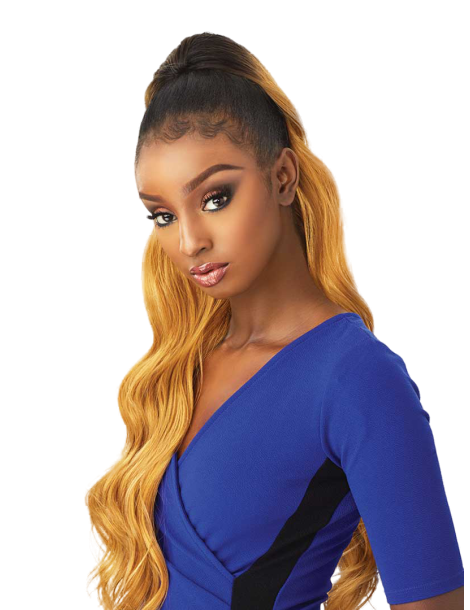 Postiches en cheveux synthétiques hi-heat Postiches en cheveux synthétiques hi-heat postiche queue de cheval ondulé 30" pouce...