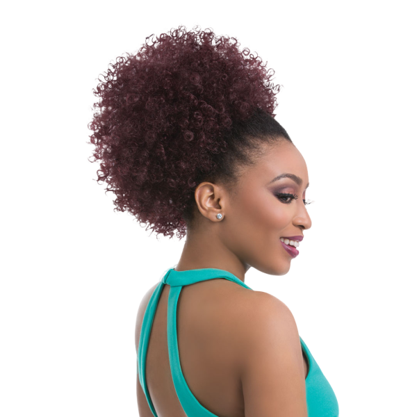 Synthetic hair hairpieces hi-heat Synthetic hairpieces hi-heat ponytail frizzy 10 "inches...