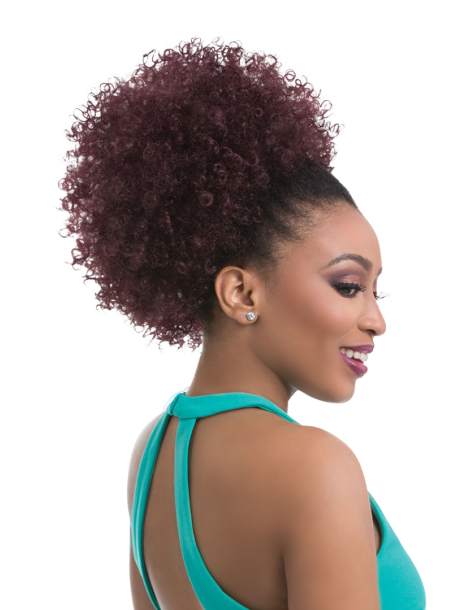 Synthetic hair hairpieces hi-heat Synthetic hairpieces hi-heat ponytail frizzy 10 "inches...