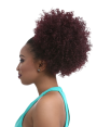 Synthetic hair hairpieces hi-heat Synthetic hairpieces hi-heat ponytail frizzy 10 "inches...