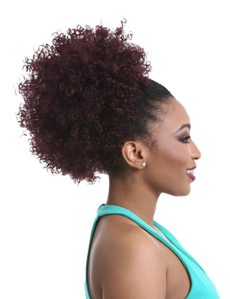 Synthetic hair hairpieces hi-heat Synthetic hairpieces hi-heat ponytail frizzy 10 "inches...