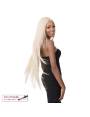 Perücken aus hitzebeständigen Fasern Perücken aus hitzebeständigen Fasern Perücke lace front extra lang karl...
