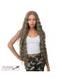 Perücken aus hitzebeständigen Fasern Perücken aus hitzebeständigen Fasern Lace Front Perücke extra lang on...