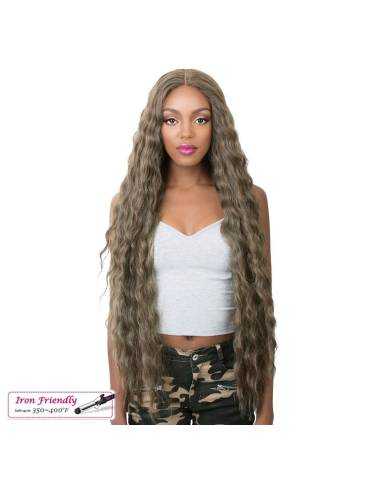 Perücken aus hitzebeständigen Fasern Perücken aus hitzebeständigen Fasern Lace Front Perücke extra lang on... Perücken aus hitzebeständigen Fasern Perücken aus hitzebeständigen Fasern Lace Front Perücke extra lang on...