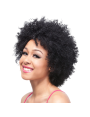 Perücken aus 100% Echthaar Perücken aus 100% Echthaar Lockenperücke 100% Echthaar Afro Curl it's a cap we...