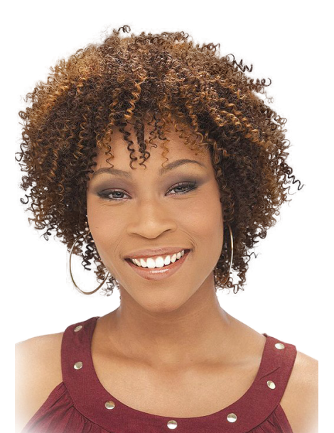 Perücken aus 100% Echthaar Perücken aus 100% Echthaar Lockenperücke 100% Echthaar Afro Curl it's a cap we...
