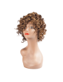 Perruques en cheveux 100% humain Perruques en cheveux 100% humain perruque courte frisée cheveux 100% humain Water Wave it's ...
