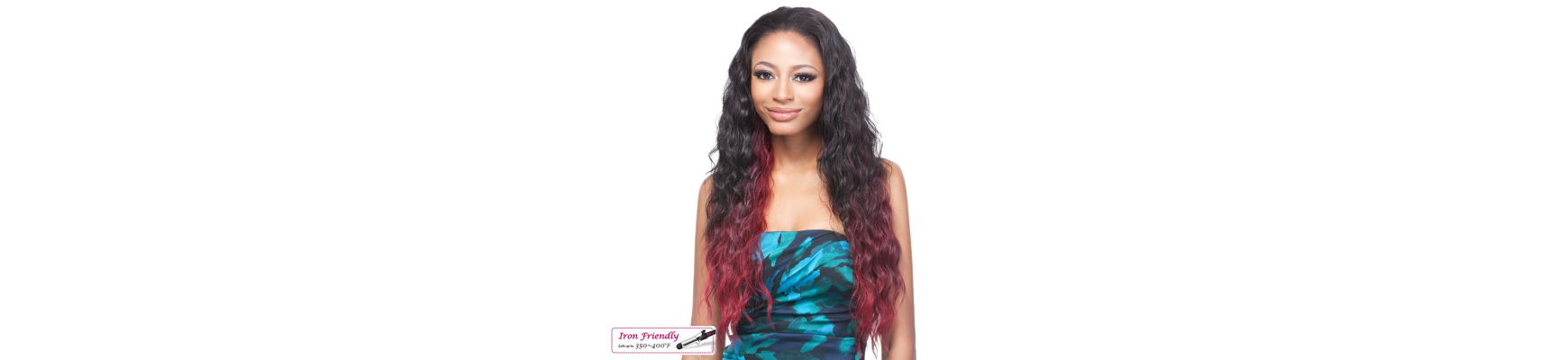 Half wig 100% Premium Fiber Half wig 100% Premium Fiber Half wig head long wavy Runaway it's a half wig I...