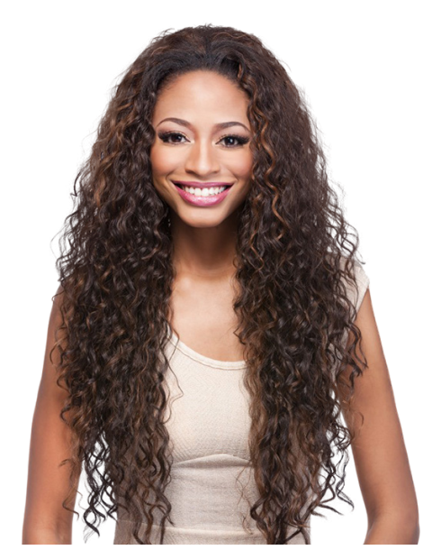 Half wig 100% Premium Fiber Half wig 100% Premium Fiber Half head long curly wig vantage it's a half wig I...