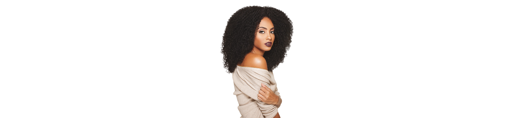 Kunsthaarperücken Kunstfaserperücken Kunstfaserperücken Afro Krepp Lace Front 3c Whirly Big Beautiful Hair Oder...