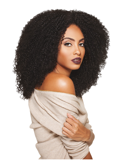 Kunsthaarperücken Kunstfaserperücken Kunstfaserperücken Afro Krepp Lace Front 3c Whirly Big Beautiful Hair Oder...