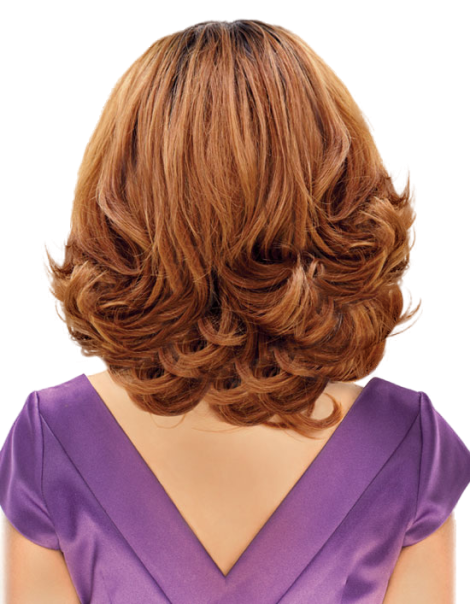 Accueil Accueil tissage court boucle en cheveux 100% humains et mélange de fibres Sea Wave premium purple pack 3pcs outre PR...