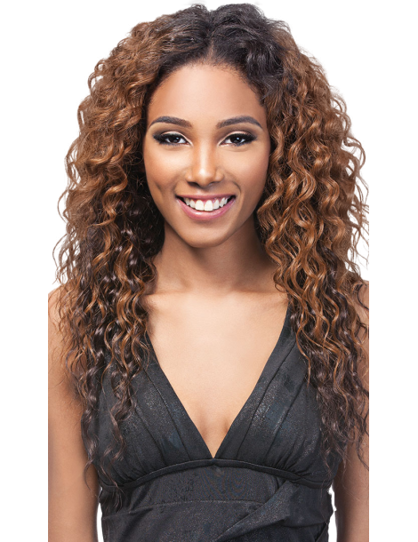 Tissage avec closure en fibres synthétique premium Tissage avec closure en fibres synthétique premium pack de 4 tissages et 1...