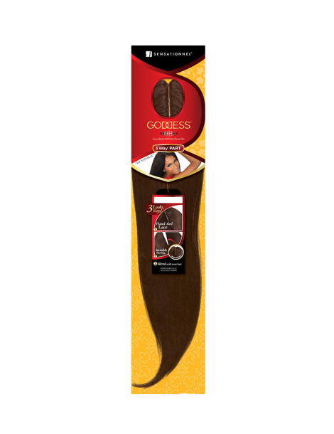 Closure cheveux naturels Closure cheveux naturels Closure 100% cheveux humain Remi Yaki 3 Way Part goddess sensationnel GODD...
