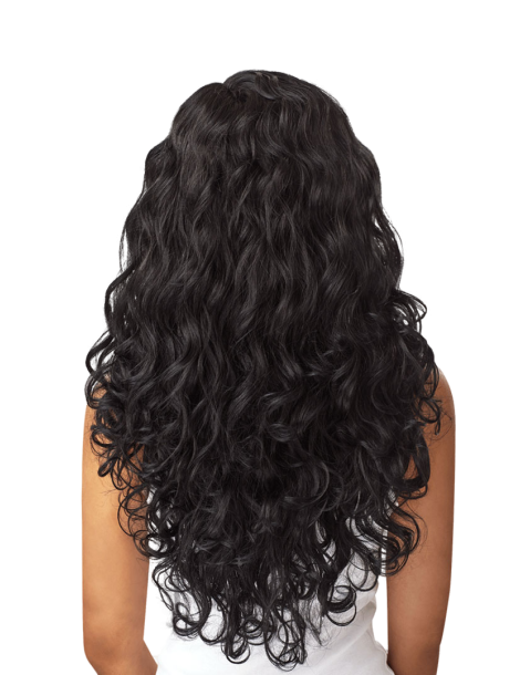Pelucas de fibra resistente al calor Pelucas de fibra resistente al calor peluca de encaje 6" con raya Boutique ...