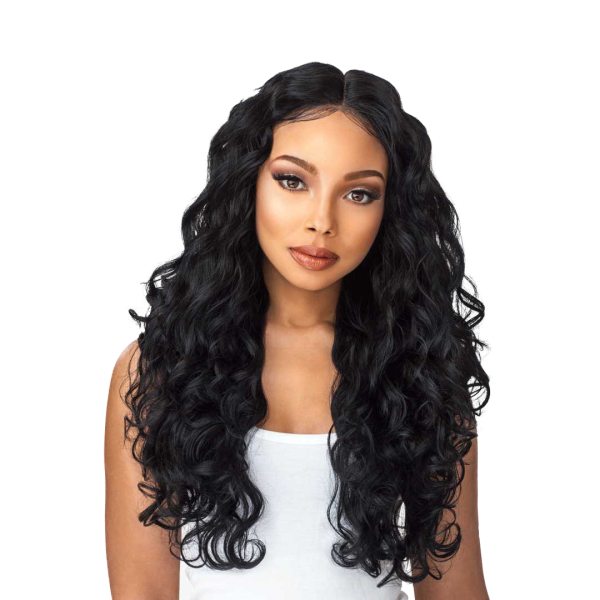 Perruques en fibres résistantes à la chaleur Perruques en fibres résistantes à la chaleur perruque lace wig raie 6" Boutique ...