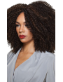Weben mit synthetischen Fasern Weben mit synthetischen Fasern Weben krauser Afro 4a-Kinky Purple Pack big beautiful hair out...