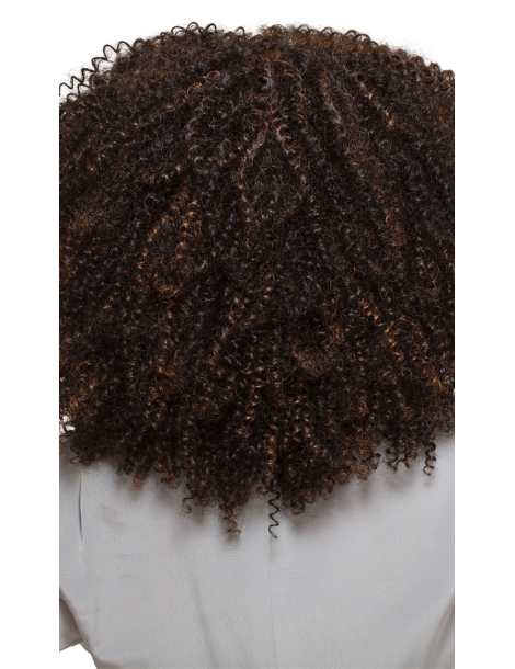Tejido de fibras sintéticas Tejido de fibras sintéticas afro kinky weave 4a-Kinky Purple Pack big beautiful hair out...