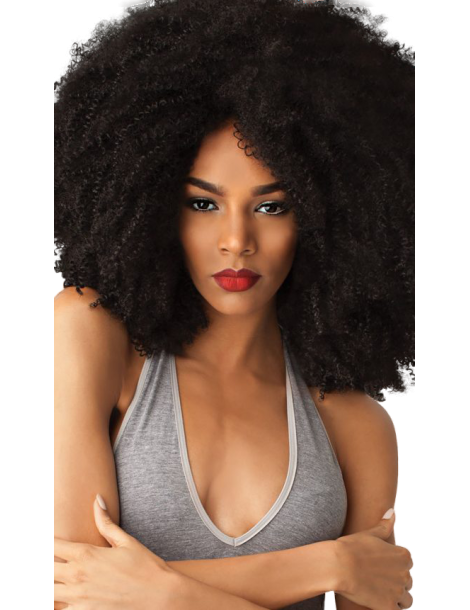 Weben mit synthetischen Fasern Weben mit synthetischen Fasern Weben krauser Afro 4c Coily Purple Pack big beautiful hair out...