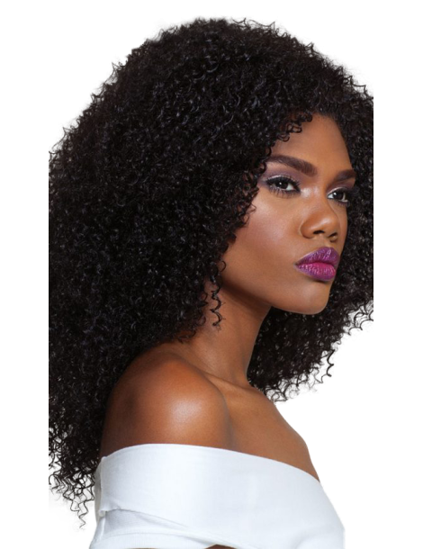 Demi perruques Demi perruques Demi Perruque Afro Crépus 3c Whirly Quick Weave Big Beautiful Hair Outre BIG BEAUTIFUL HAIR OU...