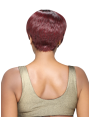 Pelucas cortas de pelo sintético Pelucas cortas de pelo sintético Peluca corta de mujer Peluca cara...