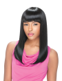 Perruques courtes en cheveux synthétiques Perruques courtes en cheveux synthétiques perruque femme mi-long avec frange hana w...