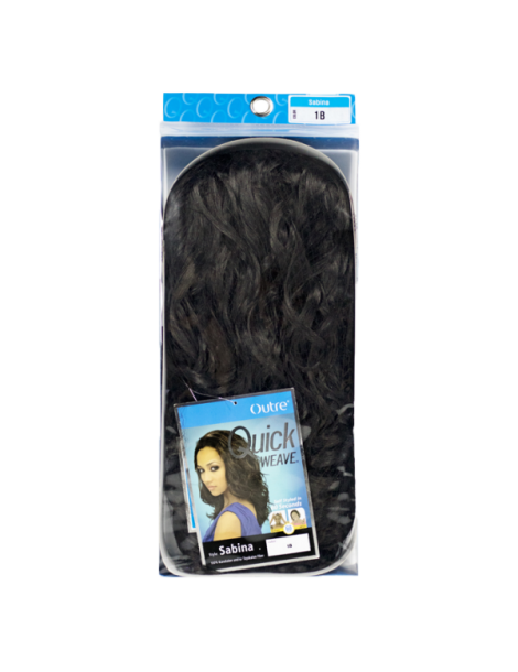 Demi perruque Fibre 100% Premium Demi perruque Fibre 100% Premium perruque demi-tête en fibres synthétiques ondulées Sabina q...